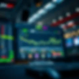 A digital representation of online betting with 1xbet interface