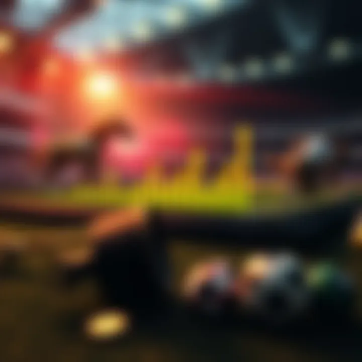 Betting Strategies and Win Rates A visual representation of statistical data showcasing betting strategies and win rates.