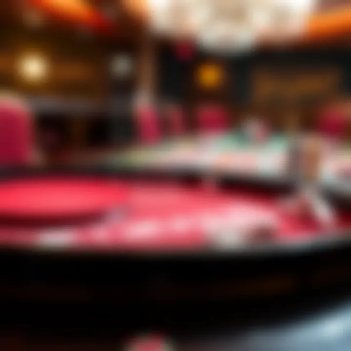 Graph showing the probability analysis in baccarat
