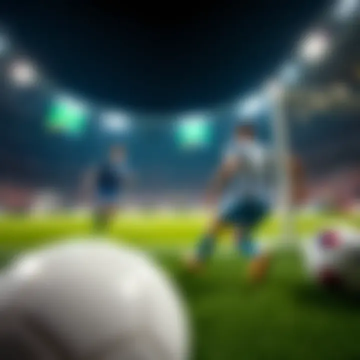 Betting options for virtual football