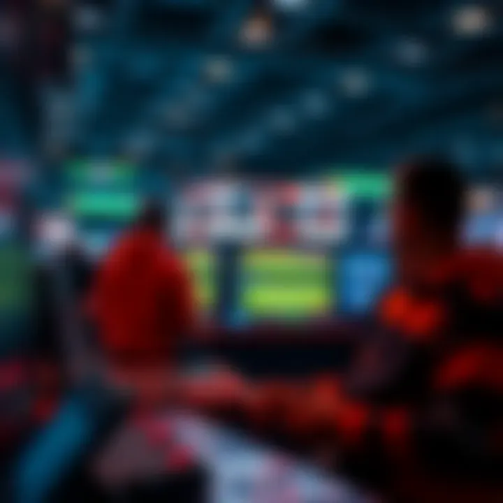 User experience interface of betting platform