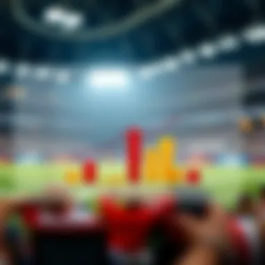 Graph showing benefits of using betting software