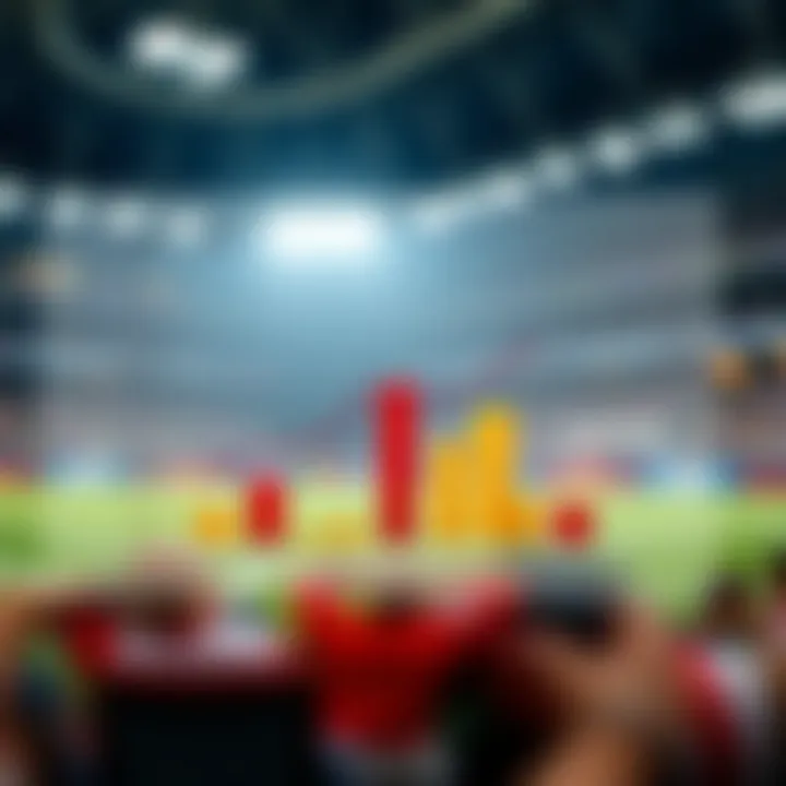 Graph showing benefits of using betting software