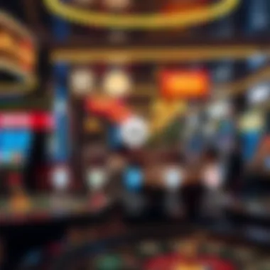 Infographic linking casino betting and Korean lottery systems