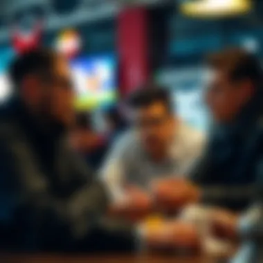 Community sharing experiences in betting