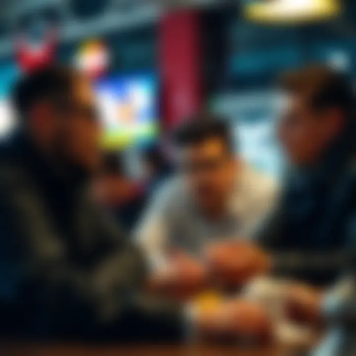 Community sharing experiences in betting