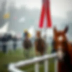 Historical horse racing event at Cheltenham