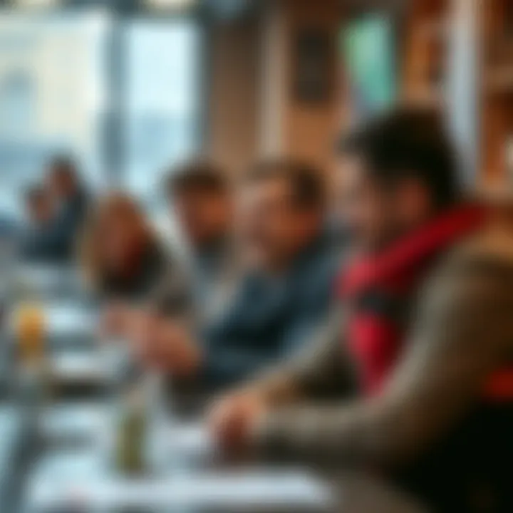 Community interaction and experience sharing