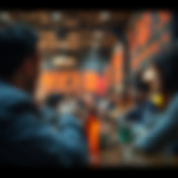 Community Functions in Betting Websites Visual representation of community functions in betting sites