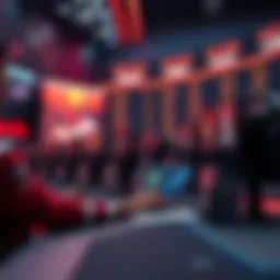 Visual representation of esports betting odds evolution