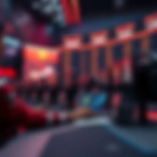 Visual representation of esports betting odds evolution