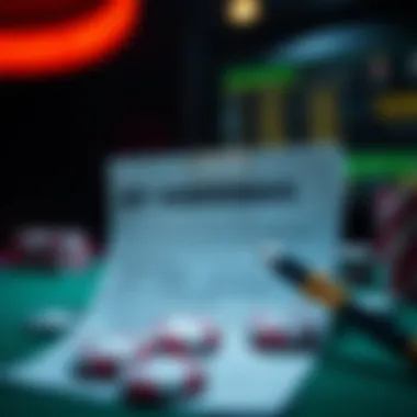 Key Requirements for Casino Account Setup A checklist showcasing essential requirements for casino account creation