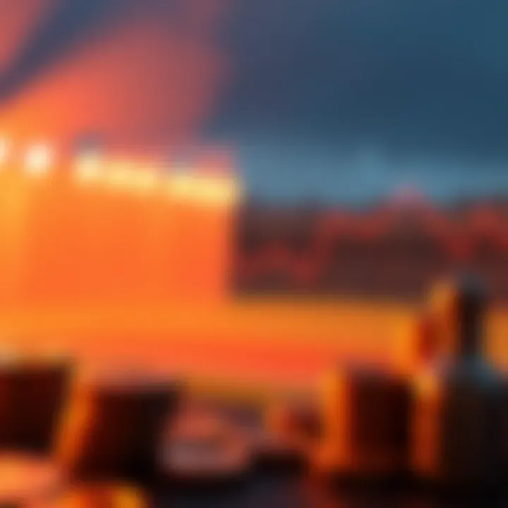 Graphical representation of expected value calculation