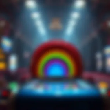 A visual timeline showcasing the history and evolution of the Rainbow Jackpot in various betting systems.