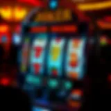 An elegant joker slot machine showcasing vibrant symbols