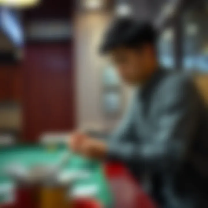 Conceptual representation of betting strategies in Korea