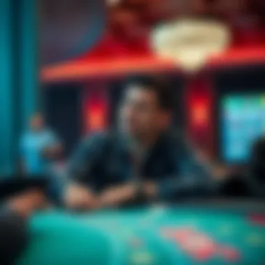 Immersive Experience of Live Dealer Games A player enjoying a live dealer game experience