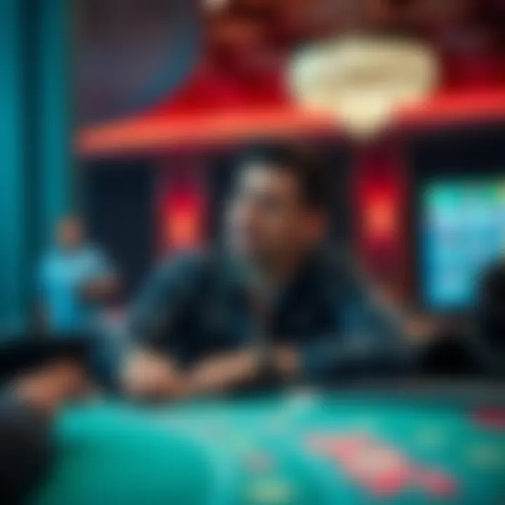 Immersive Experience of Live Dealer Games A player enjoying a live dealer game experience