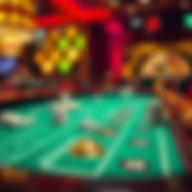 Diagram illustrating the mechanics of casino betting systems