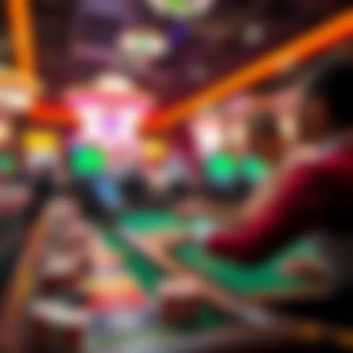 A visual representation of technological advancements in mobile casinos