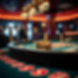 Visual representation of Baccarat rules