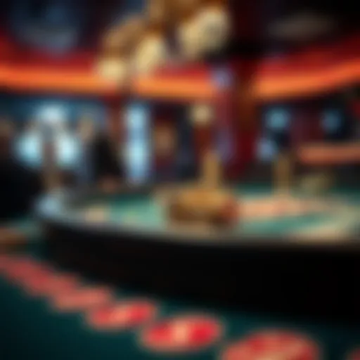 Visual representation of Baccarat rules