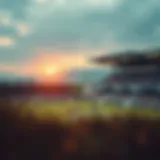 A digital landscape representing online betting opportunities