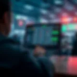 Conceptual illustration of online betting software