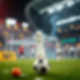 An illustration showcasing various online betting strategies