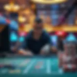 Conceptual representation of online casino operations