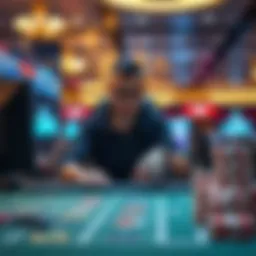 Conceptual representation of online casino operations