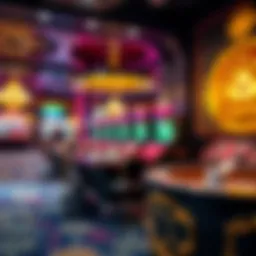 A digital representation of casino games
