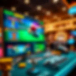 A modern online casino interface showcasing various games