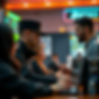 Community interactions in online betting