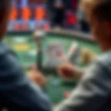 Illustration of various poker game strategies