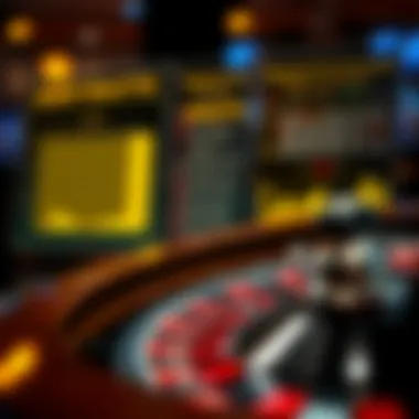 A graphical representation of roulette strategies illustrated with charts and statistics.