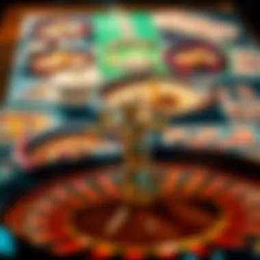 A collage of various forms of roulette games available in online casinos.