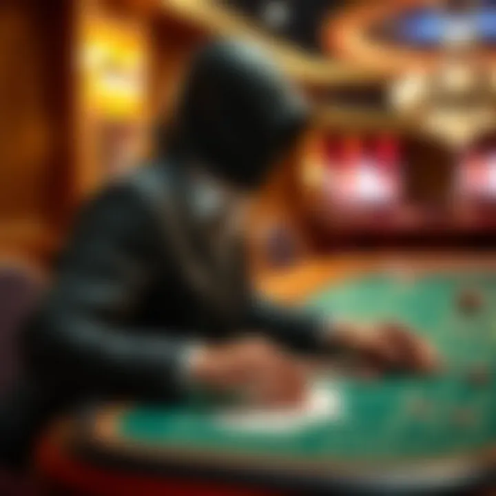 Visual representation of online security features in virtual casinos.