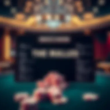 Graphic showcasing the rules of poker