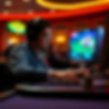 Visual representation of safe online poker environments