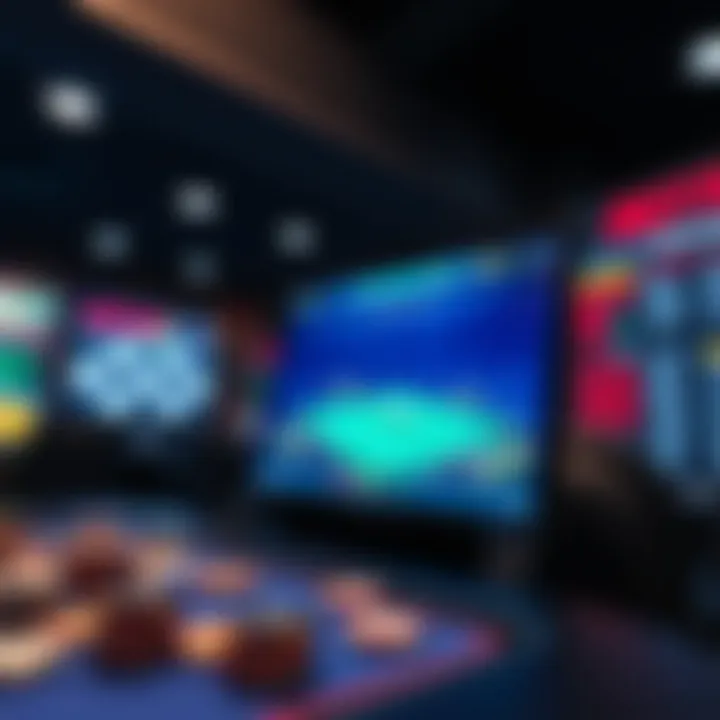 A secure online gambling interface with Bitcoin payment options