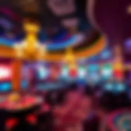 Overview of Seven Luck Casino's vibrant atmosphere