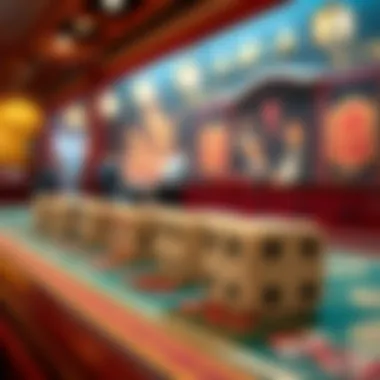 An informative graphic showing the historical evolution of Sic Bo as a traditional dice game.