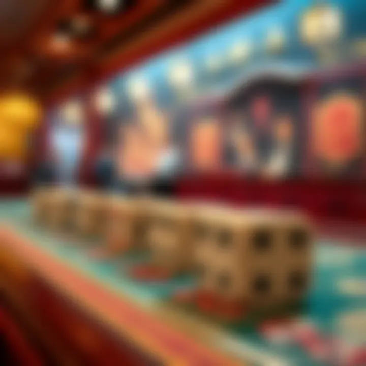 An informative graphic showing the historical evolution of Sic Bo as a traditional dice game.