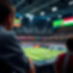 Illustration of sports betting platform features