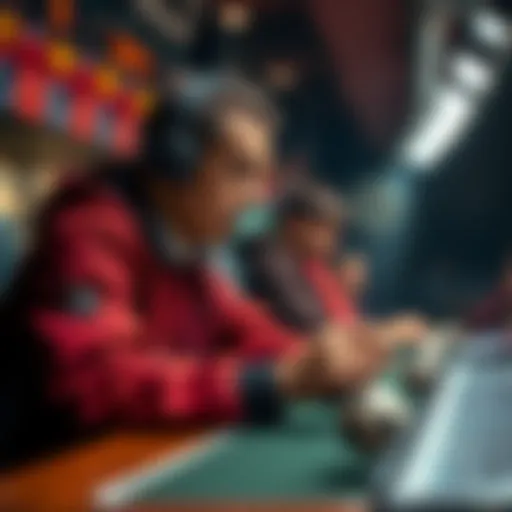 A visual representation of sports betting strategies