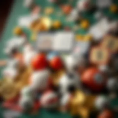 Elements of Sports Betting and Lottery A collage showing various sports and lottery elements