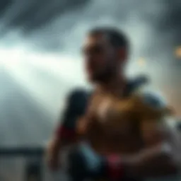 User-friendly interface of a UFC betting app